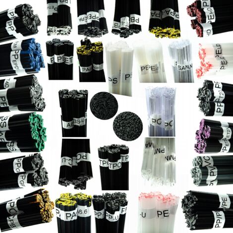 Prowelder Kit Maxi Rosfix : Le kit le plus complet de fils pour le soudage plastique (30 types, 3000g) (1/4)