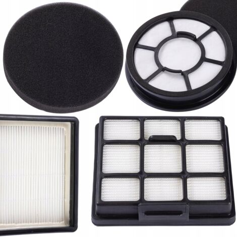 Rosfix Set Filtres HEPA et Moteur – Filtration HEPA + EPA10 Lavable Dimensions Précises compatible avec aspirateur Bosch Serie 2 BGC05A320 BGS05AAA2 (1/5)