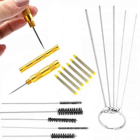 Rosfix Punch + Goupilles, Brosses Nettoyage pour Pistolet à de – 0,009" Pour Latex, Ignifuges, Élastomères (1/5)