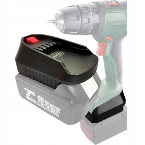 Rosfix Adaptateur MT18BOS – convertisseur de batterie 18V Compatible avec batteries type Makita et outils type Bosch (C Series Green) (1/5)