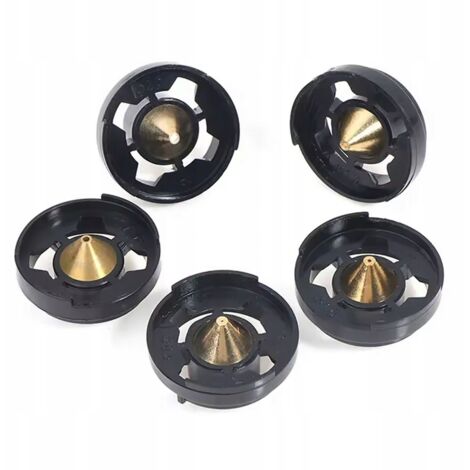 Rosfix Set Buses de Pulvérisation 5 Pièces – Ø 1.0 à 2.5 mm Haute Précision, Nettoyage Facile Pour Pistolet et Pulvérisateur de Peinture Accessoire de Peinture