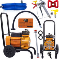 Rosfix Pulvérisateur Airless Strong Storm SBS03 – 3500W, 22MPa, 18L/min Pompe Inox 304 Pour Peinture Latex, Acrylique, Antifeu Machine de Peinture Professionnelle