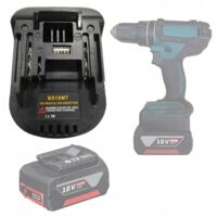 Rosfix Adaptateur Batterie Bosch 18V vers Makita 18V BS18MT – Compatible avec Outils Sans Fil Makita LXT Solide, Léger, Facile à Installer Accessoire pour Électroportatif