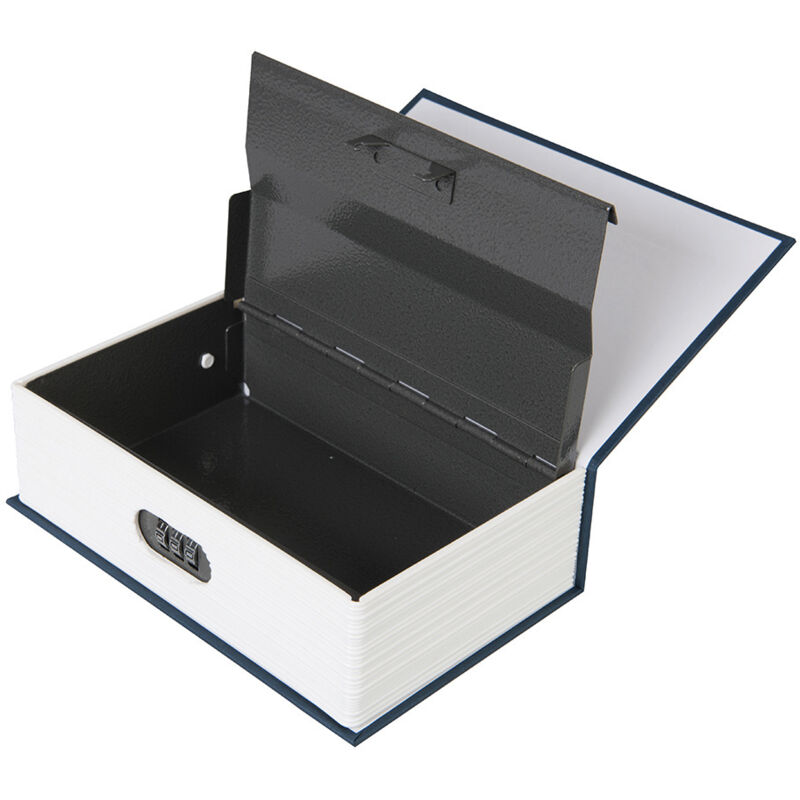 Coffre-fort Livre Secret Diary Fisura – Serrure à Combinaison 3 Chiffres, 18×11,5 Cm, Cachette Discrète