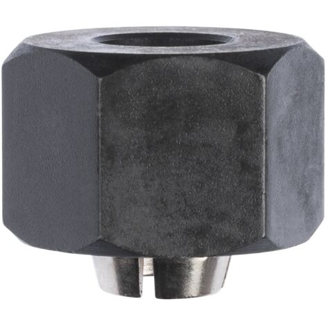 Bosch – Mandrin de perceuse 1/4 po – Pince de serrage pour fraiseuse de chants – Maintien ferme pour bois dur – Compatible GKF 600 Professional (1/4)