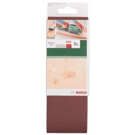 BOSCH Accessoires - 3 bandes abr. 65x410mm rw g100 - (1/5)