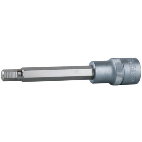 Kstools – Douille tournevis 6 pans creux 9 mm – Longueur 110 mm – Acier chromé vanadium – Normes DIN 7422 et ISO 1174