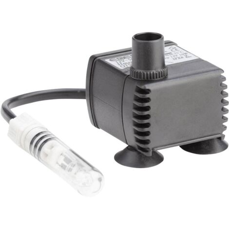 Pompe fontaine 57502 – Débit max 300 l/h – Hauteur de refoulement 0.7 m – Pour plans d'eau intérieurs – Pontec (1/2)