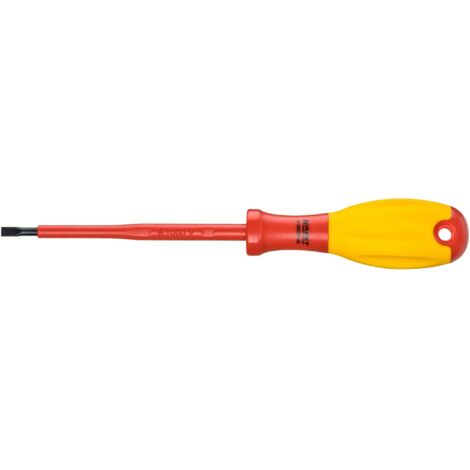 Tournevis d'électricien ∙ avec isolation de protection 810VDE-40 ∙ Profil à fente ∙ Taille 0,8 x 4 mm (1/2)
