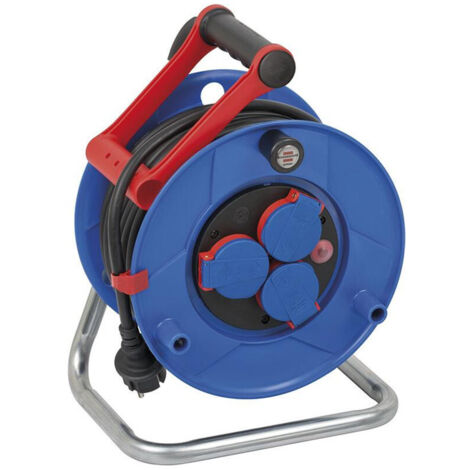Enrouleur de câble plastique H05RR-F3G1.5 50m Garant Brennenstuhl (1/4)