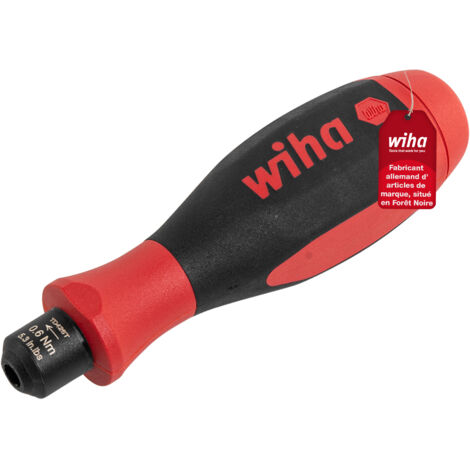 Wiha Tournevis dynamométrique easyTorque à couple limité à réglage fixe 0.6 Nm (36230)