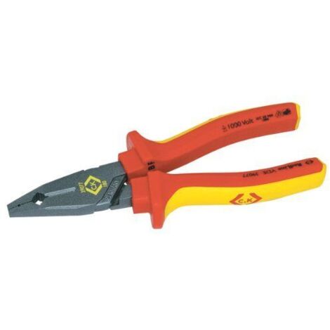 C.K 39077 RedLine Pince universelle VDE 180 mm (1/2)