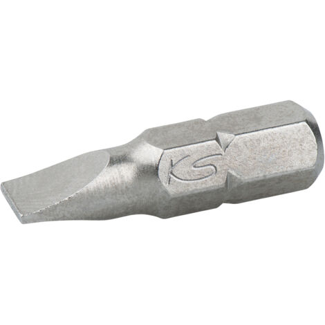 1/4" Embout de vissage Fente, 25mm, 4,5mm, pack de 5 (1/3)