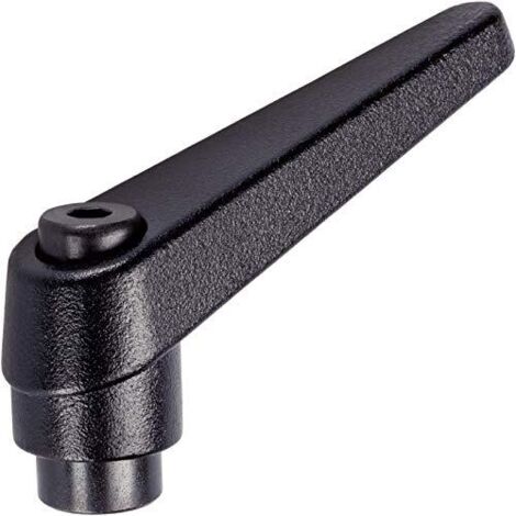 HALDER 24400.0038 Levier de serrage reglable, noir, d1 = 13 mm/d2 = m4 (1/3)