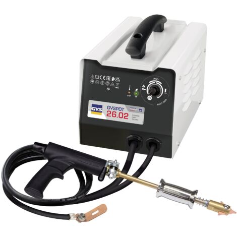 GYS – Poste à souder MMA 2600 A – Monophasé 230 V – Réglage d'intensité – Compatible avec SPOTTER BOX 2600