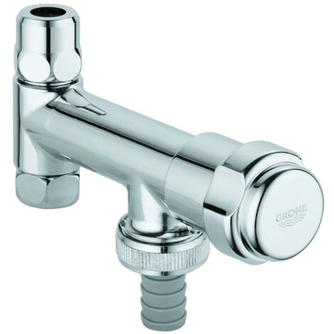 Grohe 41030000 WAS Eckfix Valve DN 10 avec dispositif anti-refoulement et sans Tube 0,95 cm (1/3)
