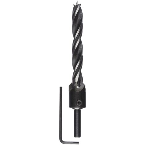 Mèches hélicoïdales à bois avec fraise à 90° Bosch 12 mm - 2608596397 (1/5)