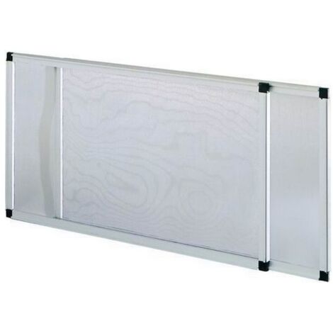 Moustiquaire extensible 40x50 cm – Aluminium anodisé – Maille fibre de verre 16x18 – Protection efficace contre les insectes – Blinky - 40X50H
