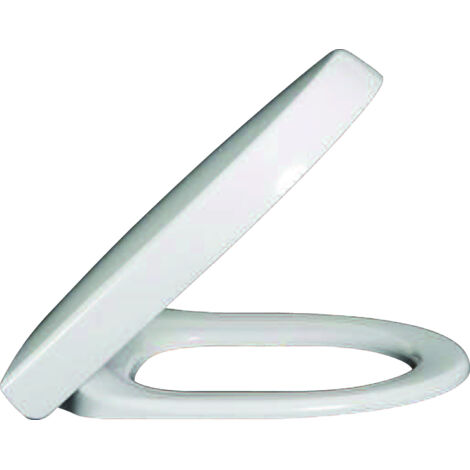 Architectura, Abattants de toilette Compact, Ex Targa Architectura, à charnières QuickRelease et SoftClosing, charnières en acier inoxydable, En Duroplast Blanc (1/6)