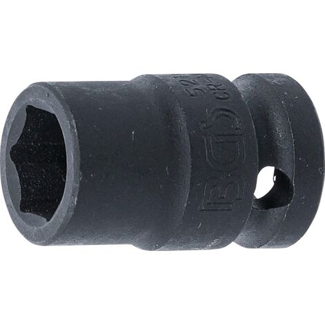 BGS TECHNIC - DOUILLE À CHOC 14 MM 1/2'' COURTE HEXAGONALE (1/3)