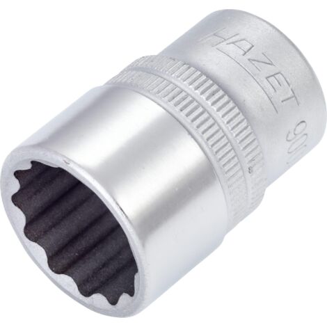 Douille 900AZ-3/4 ∙ Carré creux 1/2 pouce (12,5 mm) ∙ Profil Traction à 12 pans extérieurs ∙ Taille 3/4″ (1/2)