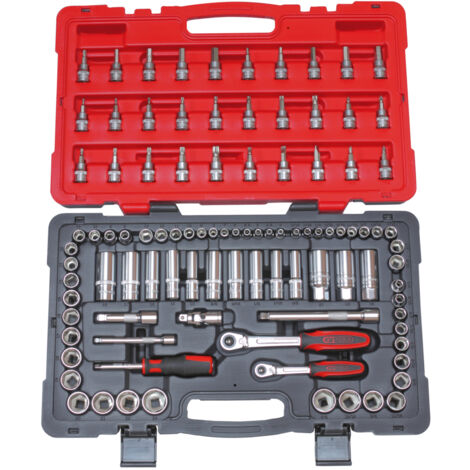 KS Tools - Coffret de douilles et accessoires ULTIMATE® pouces et métrique - 3/8'', 99 pcs - 922.0699 (1/2)