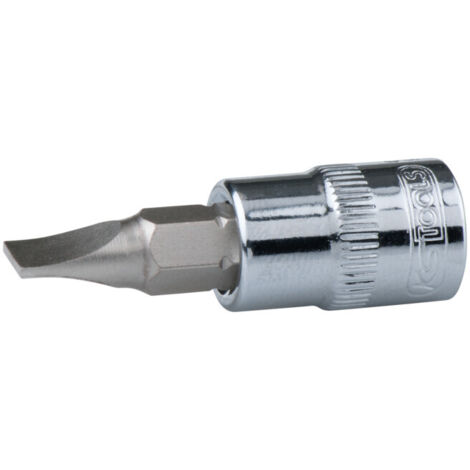 3/8" Douilles tournevis Fente CHROMEplus, 4mm (1/2)
