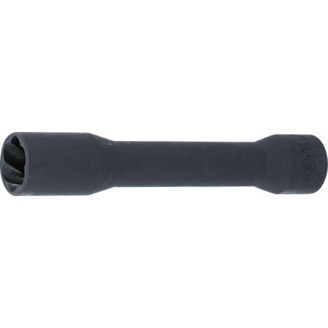 Douille spiralée/extracteur de vis, long 12,5 mm (1/2") 19 mm (1/4)