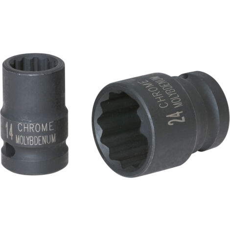 KS Tools - Douille à chocs courte 12 pans 1/2'', 14 mm - 515.0914