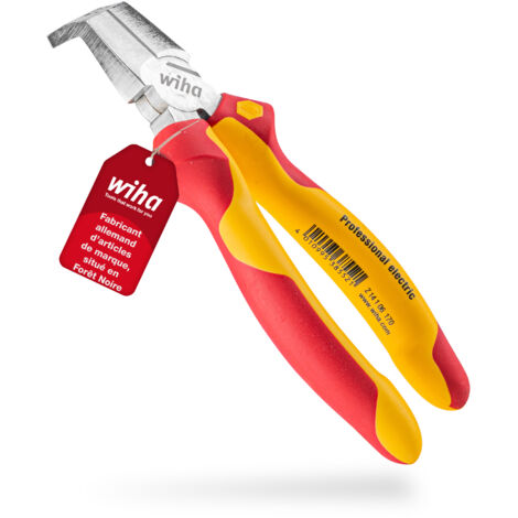 Wiha Pince d'installation TriCut Professional electric 170 mm, 7" (38552)