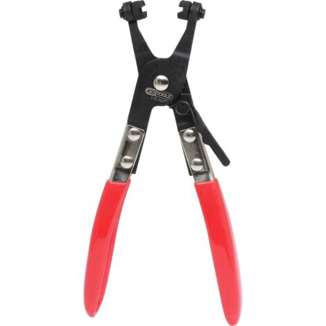 Kstools – Pince à collier type 2 220mm – Poignée isolée – Pour colliers auto-serrants – Acier chrome molybdène extra-fin
