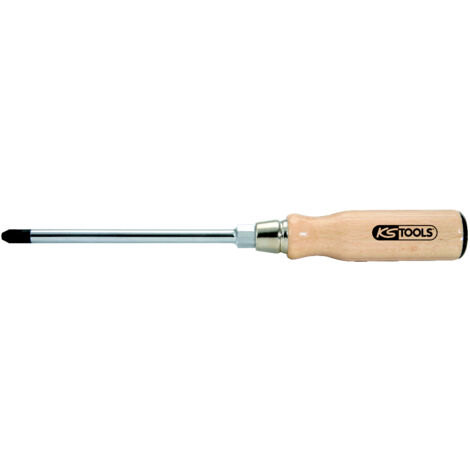 KS Tools - Tournevis ERGOTORQUE® BOIS PZ3 - 300.1023 (1/2)