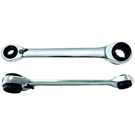 KRAFTMANN (K.F. 30007) CLÉ À CLIQUET 4 EN 1 SW 10, SW 13, SW 19 SW17 (1/7)