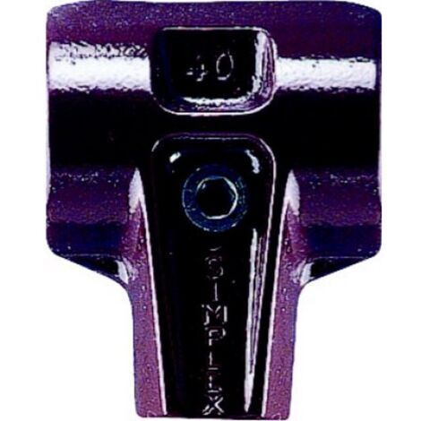Corps de maillet SIMPLEX fonte malléable 60mm HALDER 1 PCS (1/2)