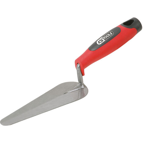 Ks Tools – Truelle langue de chat – Lame acier 140 mm – Manche bi-composant antidérapant – Flexibilité pour finition plâtre et béton (1/3)