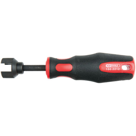 Kstools – Outil de maintien de ressort de frein Ø 13 - 22 mm – Poignée bi-matière – Pour démontage rapide des freins à tambour (1/2)
