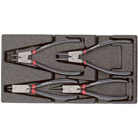 GEDORE RED 3301716 - Jeu de pinces à anneaux 2/6 CT module 4 pcs. , R22150017 (1/4)