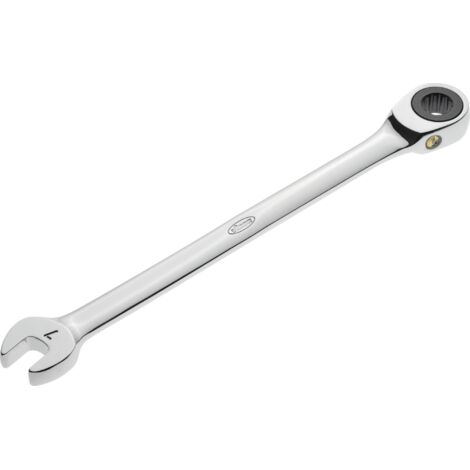 Clé mixte à cliquet ∙ longue ∙ V3636 ∙ Profil à 12 pans extérieurs, Profil à 6 pans extérieurs ∙ Taille 7 mm (1/4)