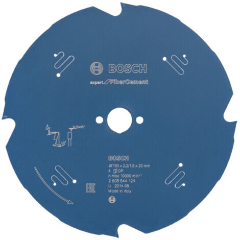 Lame de scie circulaire Expert 190x20x2.2/1.6x4T Bosch (1/5)