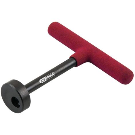 Kstools – Clé pour galets tendeurs Alfa Romeo – Outil pour courroie dentée – Poignée gainée PVC pour confort – Acier spécial 83mm (1/2)