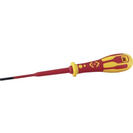 Tournevis pour vis à fente 0.6 mm x 3.5 mm C.K Dextro T49244-035 Longueur de la lame: 100 mm 1 pc(s) S690521 (1/2)