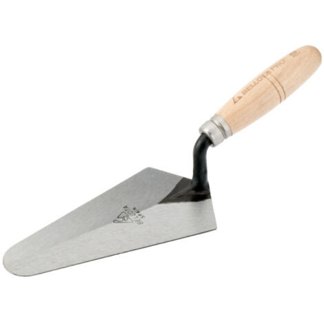Palette Bellota 5842-L – Acier inoxydable – Manche en bois – Pour travaux de finition sur béton et plâtre