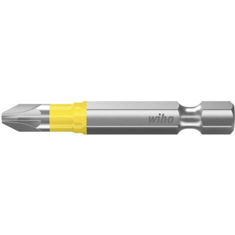 Wiha Jeu d'embouts Y 50 mm Pozidriv (PZ2) 5 pcs 1/4" E6,3 dans un coffret (41628)