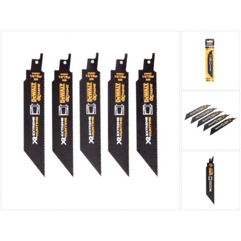 Lame de scie DEWALT BIM métal 152 mmk DT99553-QZ 5 pièces