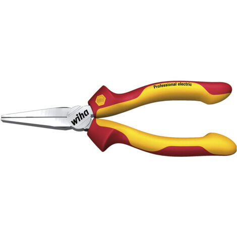 Wiha Pince plate longue Professional electric 160 mm, 6 1/2" (26732)