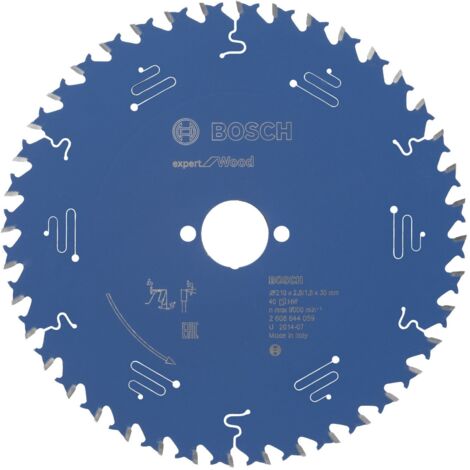 Lame de scie circulaire Bosch Expert Wood 2608644059 210x2,8x30 40Z (1/5)