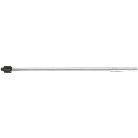Kstools – Poignée articulée pour douille 380 mm – Acier inoxydable – Conçue pour flexibilité et confort d'utilisation – Applications variées
