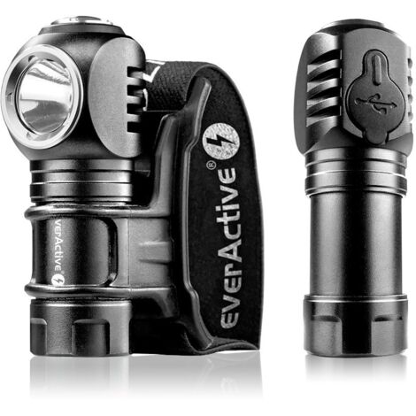 EVERACTIVE LAMPE DE POCHE LED 3 MODES DE FONCTIONNEMENT 10 W 500 LUMENS BOÎTIER EN ALUMINIUM RECHARGEABLE ÉTANCHE FL-55R DRIPPLE (1/5)