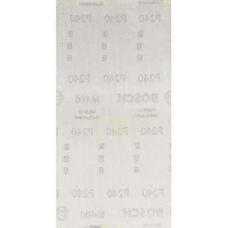 Abrasif maillé Bosch M480 115x230 mm P240 10 unités