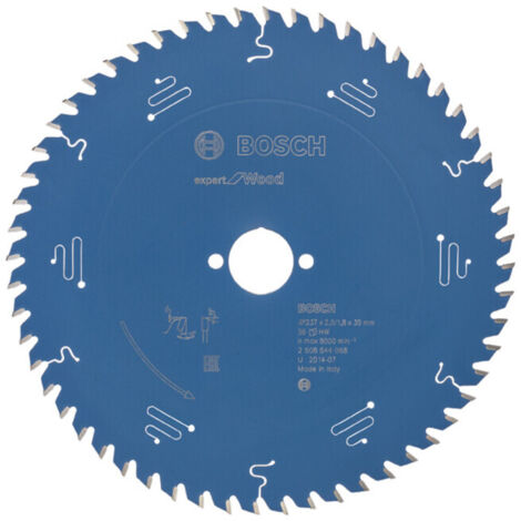 Lame de scie circulaire Bosch Expert pour bois 237 x 30 x 2,5 mm 56